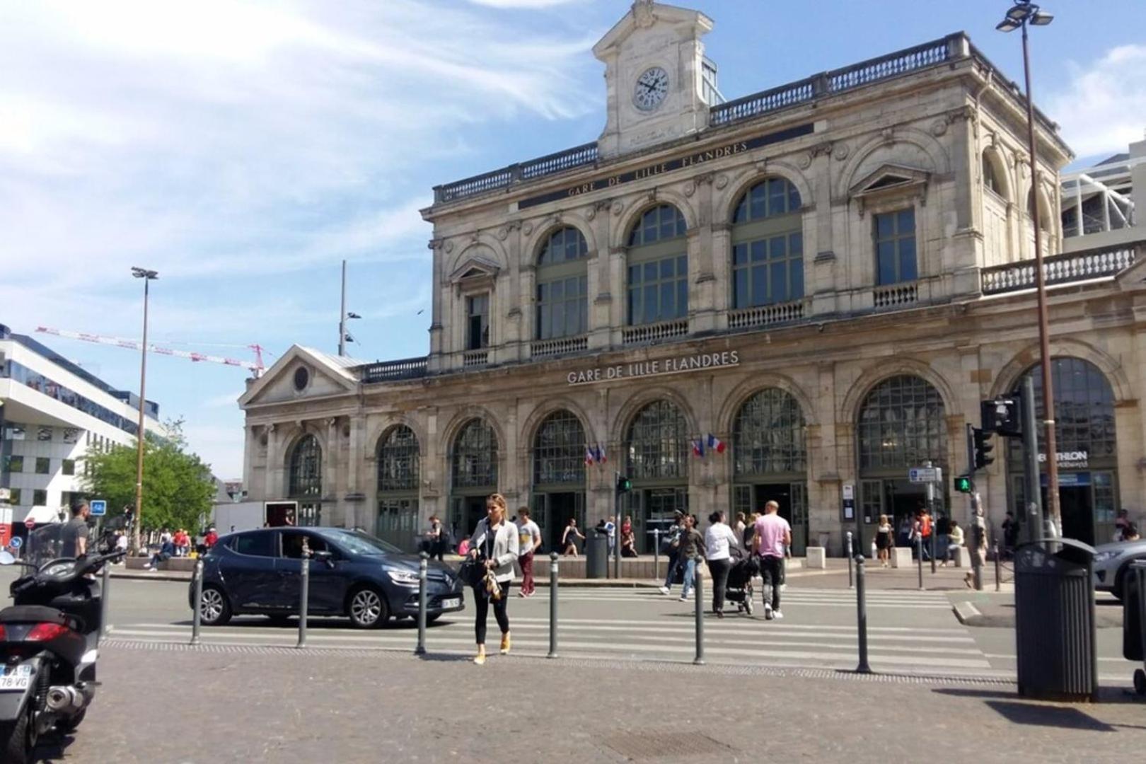 Lille Train Station Nice Studio Eksteriør bilde